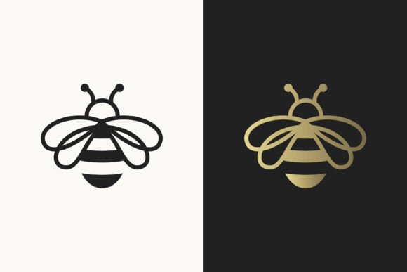 Minimalist Abstract Bee Logo Iconic: A Strategic Branding Tool for Modern Businesses
