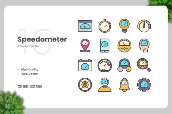Speedometer Colored Icons: A Strategic Tool for Visual Communication